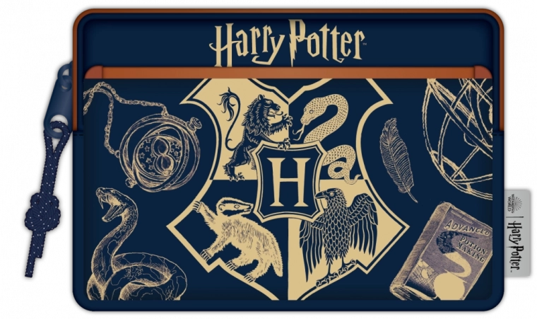 Estuche grande HARRY POTTER Navy & Gold