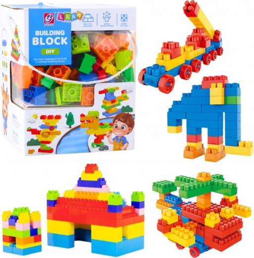 Juego de construcción de bloques espaciales de colores 180 piezas