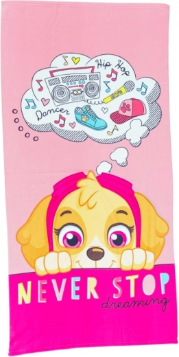Toalla Paw Patrol rosa
