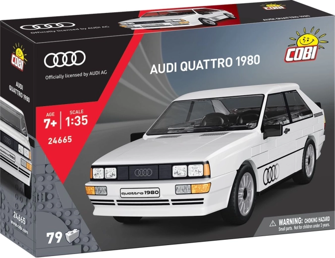 Cobi Audi Quattro 1980 1:35 (79 piezas)