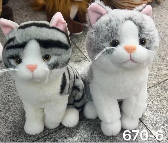 Gatita de peluche 24 cm