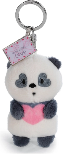 Llavero de peluche panda Love NICI 8 cm