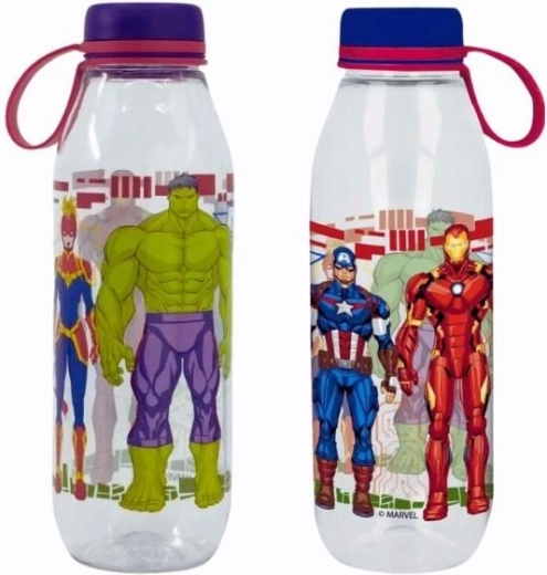 Botella de plástico Avengers 650 ml