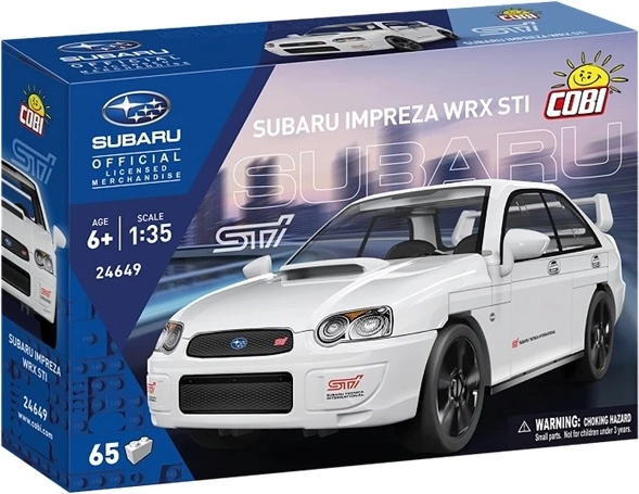 Cobi Subaru Impreza WRX STI – maqueta de construcción 1:35 (65 piezas)