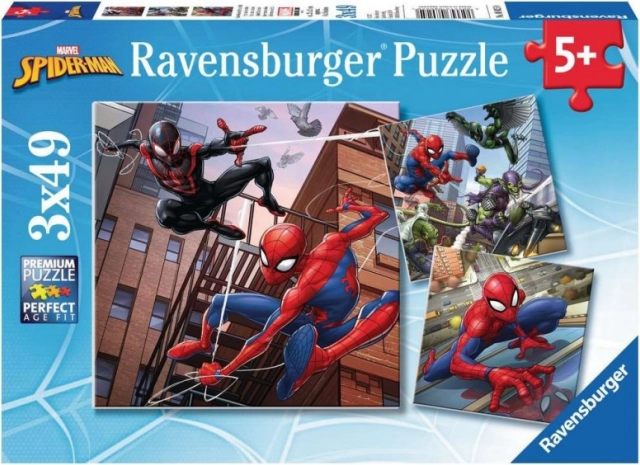 Puzzle Ravensburger Spider-Man 3x49 piezas