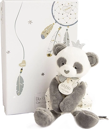 Set de regalo Doudou – panda de peluche 20 cm