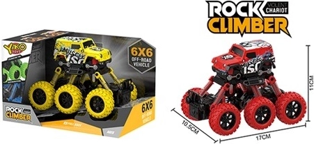 Coche Graffiti Crawler 6WD 1:43 con retroceso