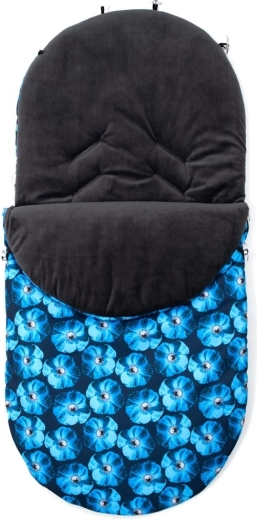 Saco de invierno infantil New Baby azul