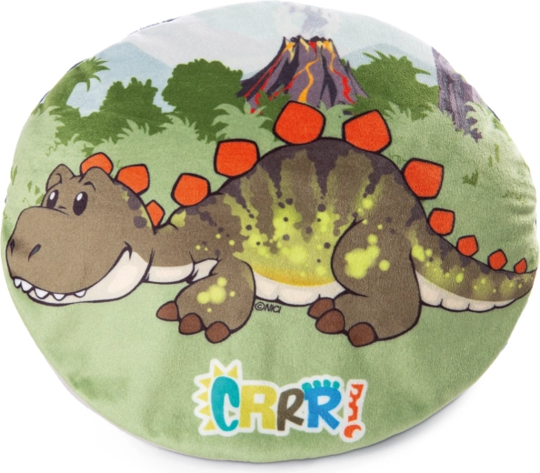 Cojín reversible NICI Dino Tony-Rex fósiles que brillan en la oscuridad