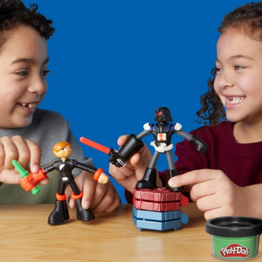 Dos figuras articuladas de Star Wars