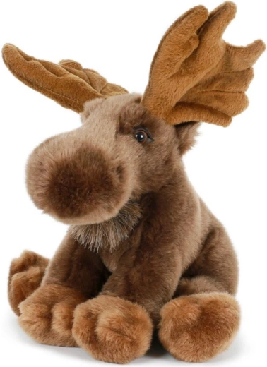 Reno polar de peluche sentado 19 × 27 cm