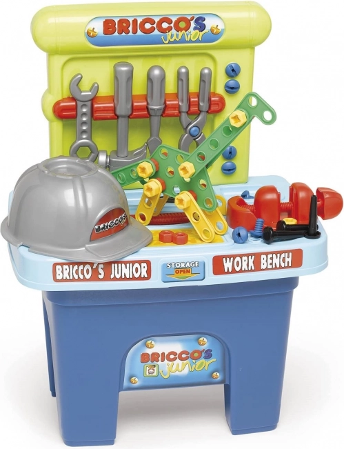 Mesa de trabajo portátil para niños con casco