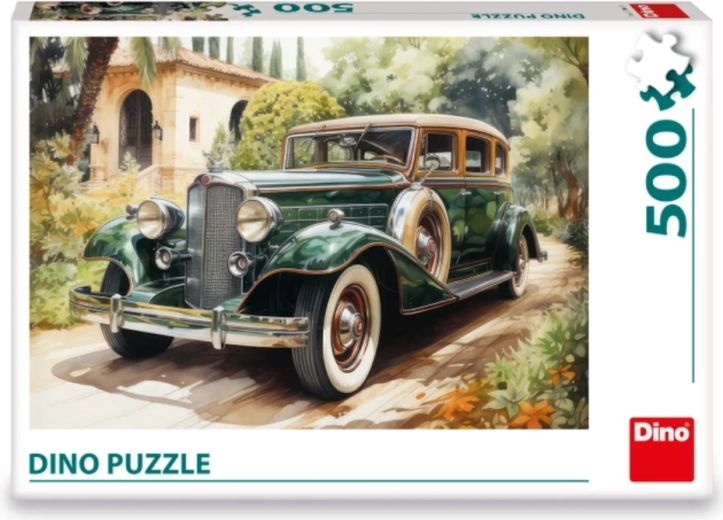 Puzzle Dino Rolls-Royce verde 500 piezas
