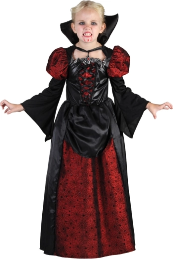 Disfraz infantil de vampira 120–130 cm