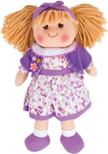 Muñeca de tela Laura 34 cm de Bigjigs Toys
