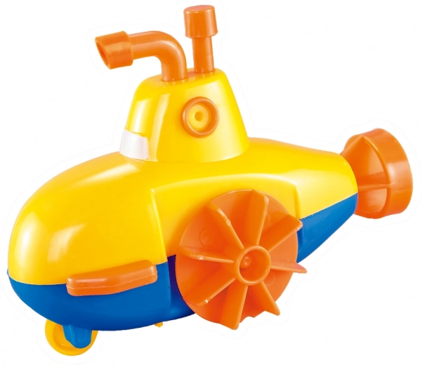 Submarino de cuerda para el agua 13 cm