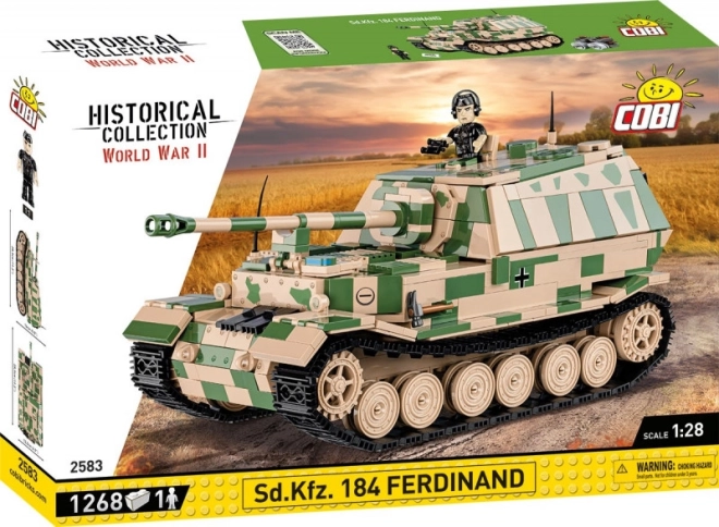 Maqueta del tanque Sd.Kfz. 184 Ferdinand 1:28