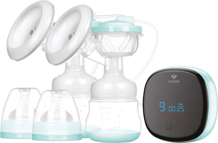 Extractor eléctrico doble de leche materna TrueLife Nutrio BP