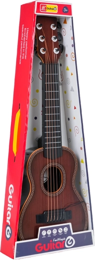 Aspecto fiel de una guitarra real