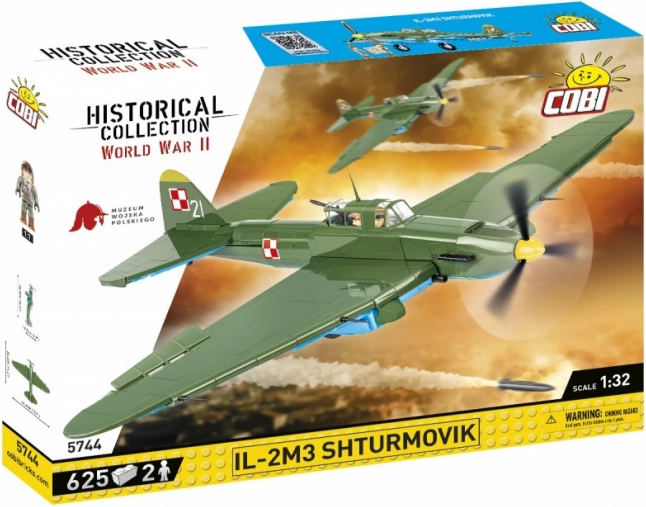 Colección histórica WWI IL-2M3 Shturmovik 625 piezas