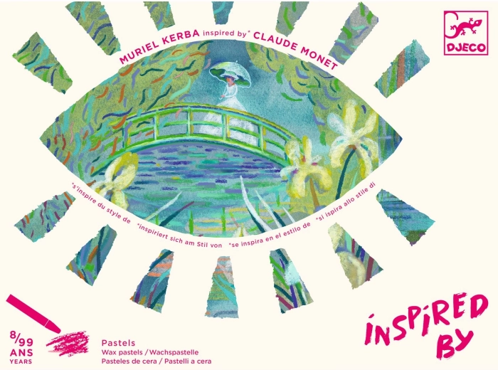 Set de arte DJECO inspirado en Monet