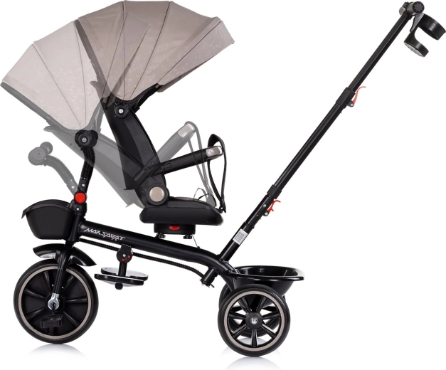 Asiento giratorio y reclinable 360°