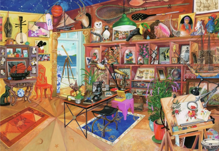 Puzzle de 3000 piezas Ravensburger – colección interesante