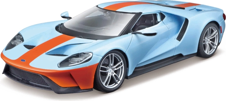 Maisto 2017 Ford GT azul-naranja 1:18
