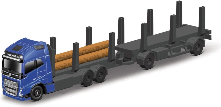 Remolque Maisto Volvo FH16 para la tala de madera
