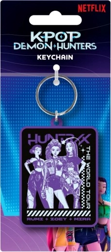 Llavero de PVC K-POP DEMON HUNTERS Huntrix