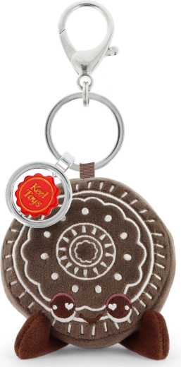 Keeleco colgante para bolso galleta con chocolate 12 cm