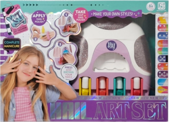 Set de belleza para estilizar uñas - 1 pieza