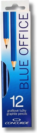 Lápices de grafito CONCORDE Blue Office 2B, 12 uds.