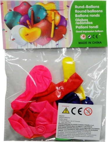 Globos metálicos – set de 20 uds