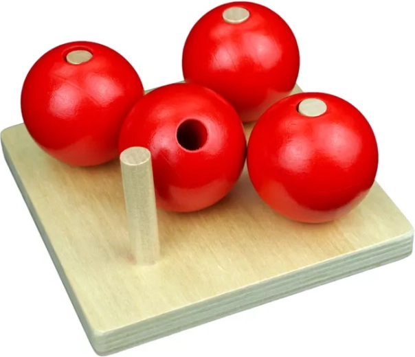 Juguete de madera sencillo para jugar a diario