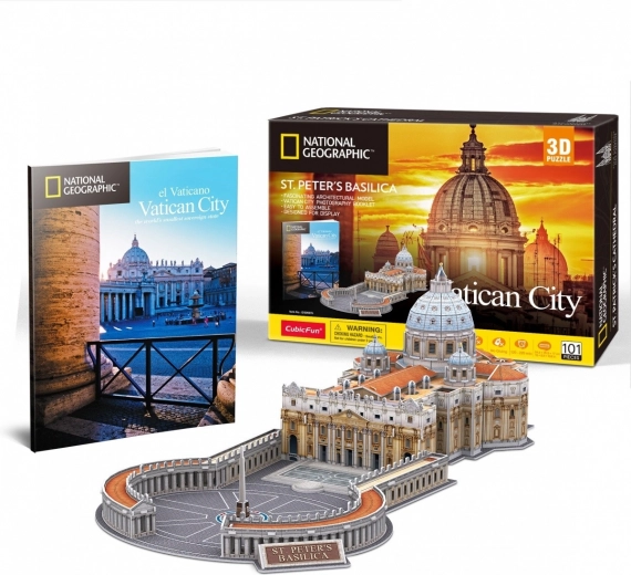 Rompecabezas 3D de la Basílica de San Pedro