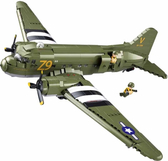 Sluban avión de transporte Douglas C-47 (set de construcción)