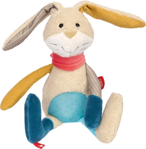 Conejito patchwork Sigikid – primer peluche de apego 31 cm