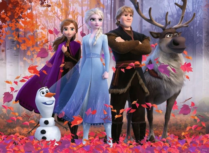 Puzzle Ravensburger Frozen 2: Bosque encantado – 100 piezas