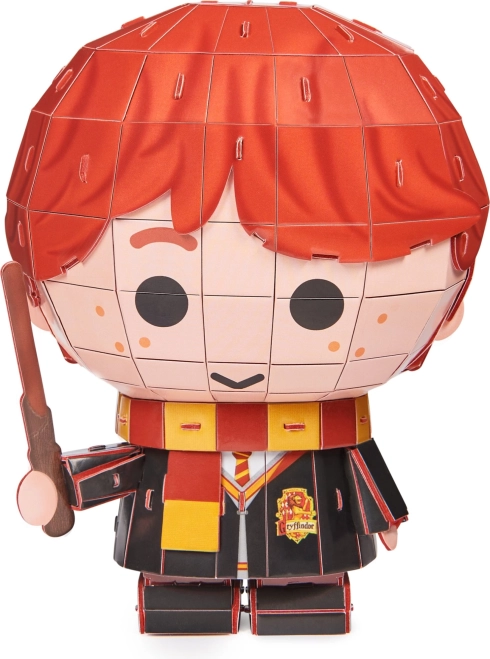 Maqueta de papel 4D de Ron Weasley de Harry Potter