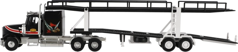 Camión con semirremolque para el transporte de automóviles