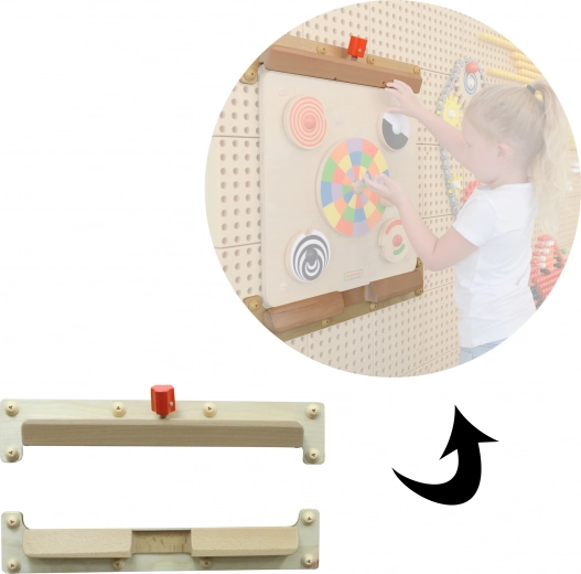 Sistema de montaje flexible para tableros de pared MASTERKIDZ