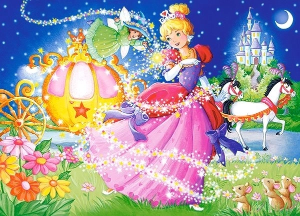 Puzle de 120 piezas Cenicienta