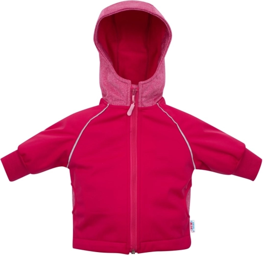 Chaqueta infantil de softshell rosa