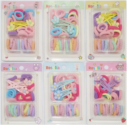 Set de accesorios para el cabello