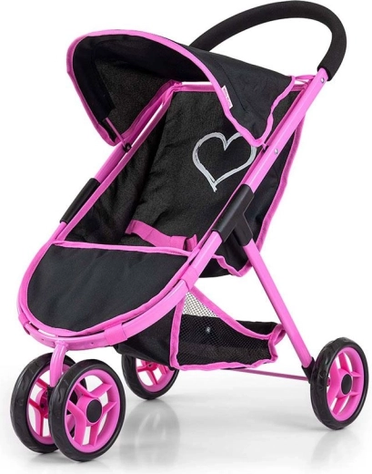 Cochecito de muñecas tipo paraguas MILLY MALLY Susie Prestige Black
