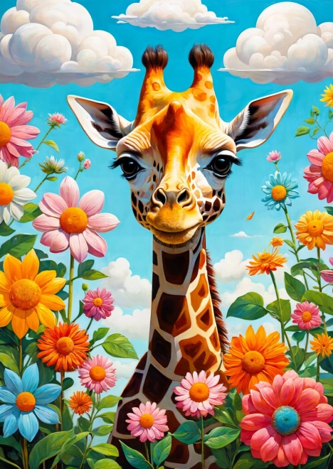 Puzzle ENJOY jirafita adorable – 1000 piezas