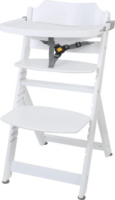 Trona de madera Freeon Moon blanca