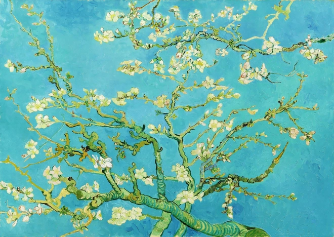 Puzzle Vincent van Gogh – Rama de almendro, 1000 piezas
