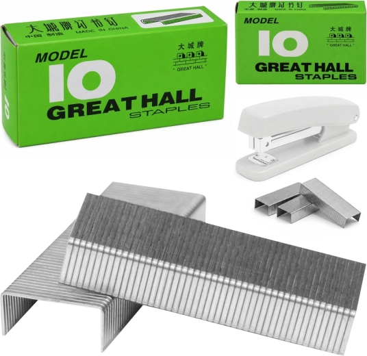 Grapas de oficina para grapadora R10 (10 mm) 1000 uds